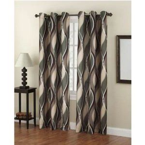 Lichtenberg Intersect No. 918 Grommet Top Spruce Panel 48" W x 84" L